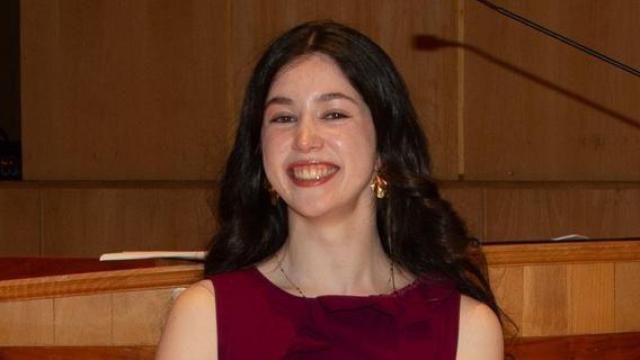 Teresa Sancho, la mejor nota de la EBAU 2025 en Castilla y León