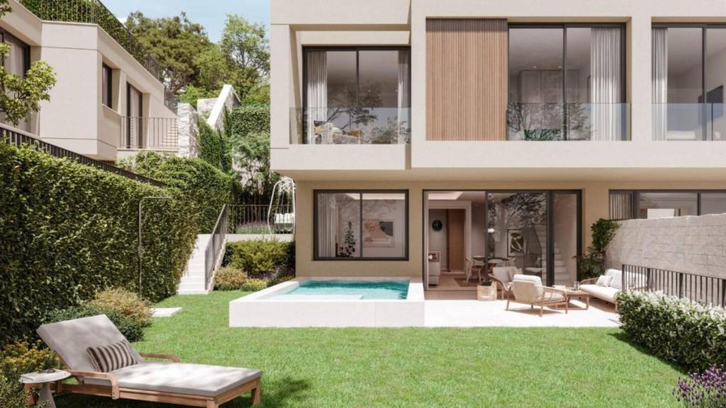 Una de las viviendas de lujo proyectadas.