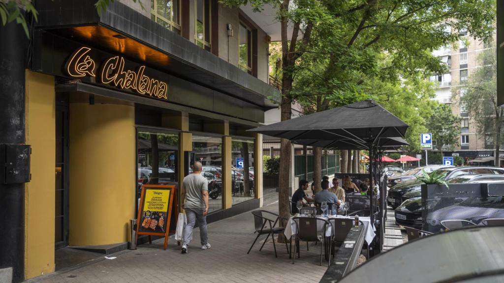 La marisquería La Chalana, en Madrid.