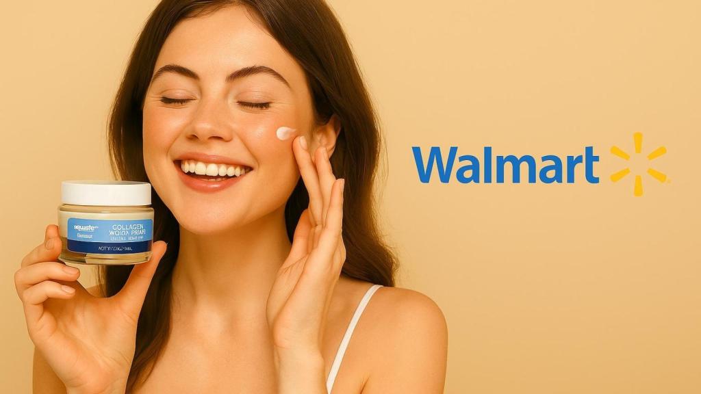 Ni Neutrogena ni Olay: La exitosa crema para la cara con colageno natural que Walmart lanzó en EE. UU. por apenas 5 dólares