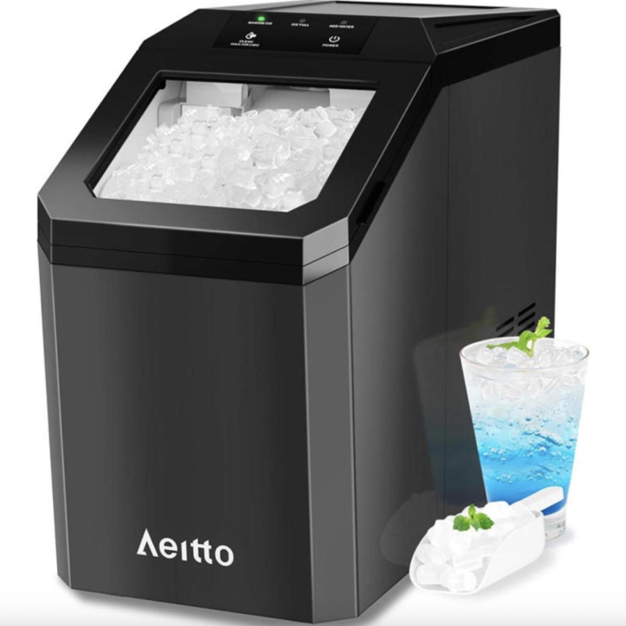 Esta máquina de hielos es ideal para trasladarlo a cualquier sitio.