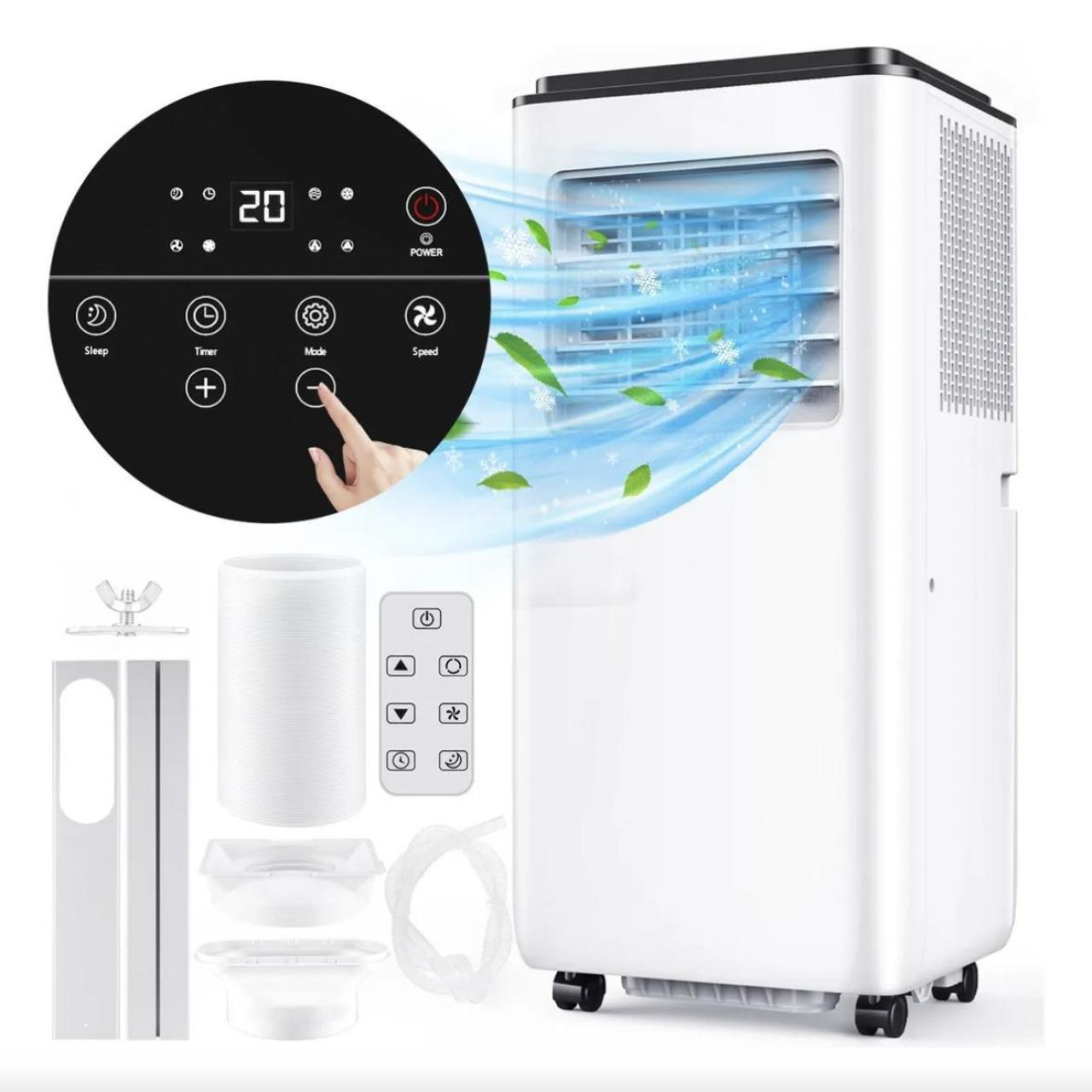 Este aire acondicionado 3 en 1 cuenta con decenas de reseñas positivas.