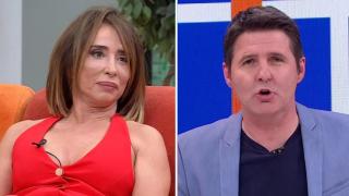 María Patiño y Jesús Cintora en un fotomontaje hecho por BLUPER.