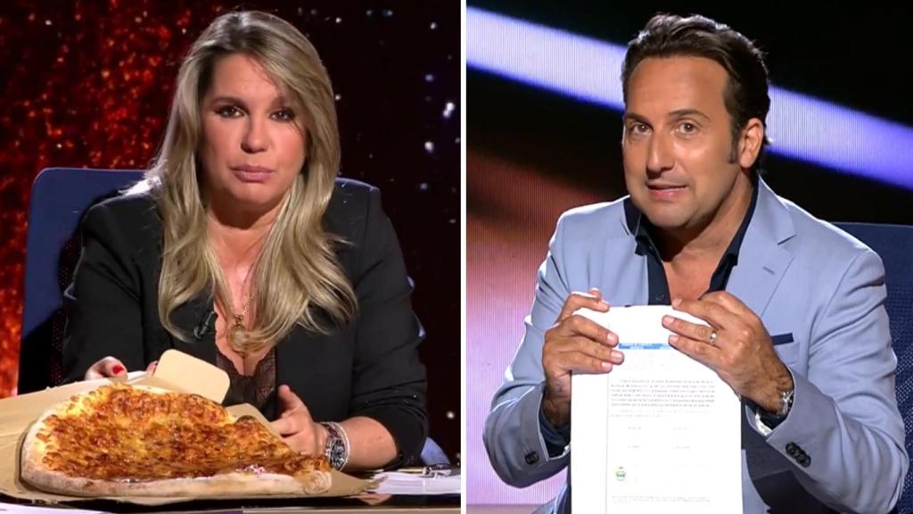 Iker Jiménez y Carmen Porter en 'Horizonte' este jueves.