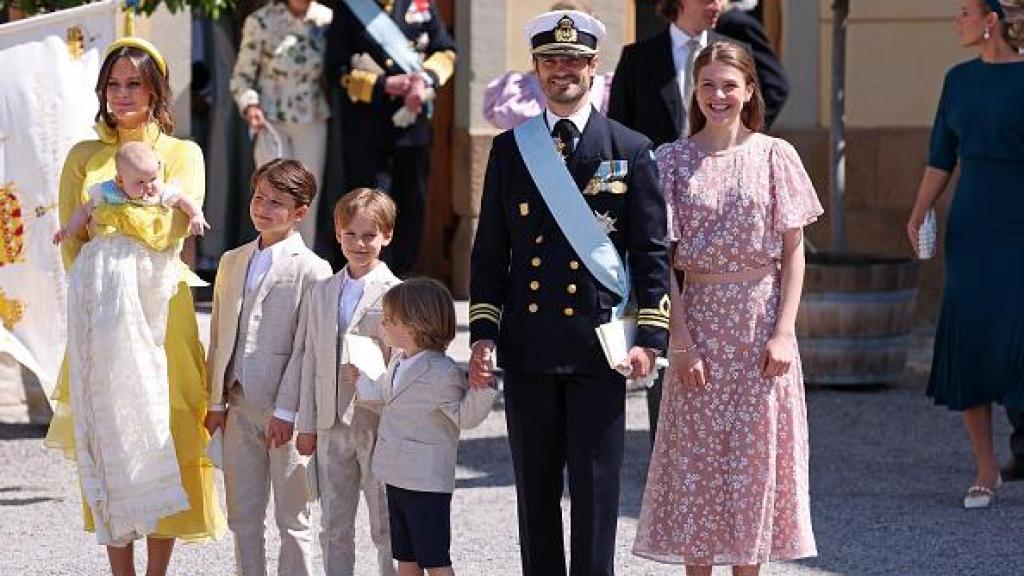 La princesa Estelle es una de las madrinas de la pequeña Inés.