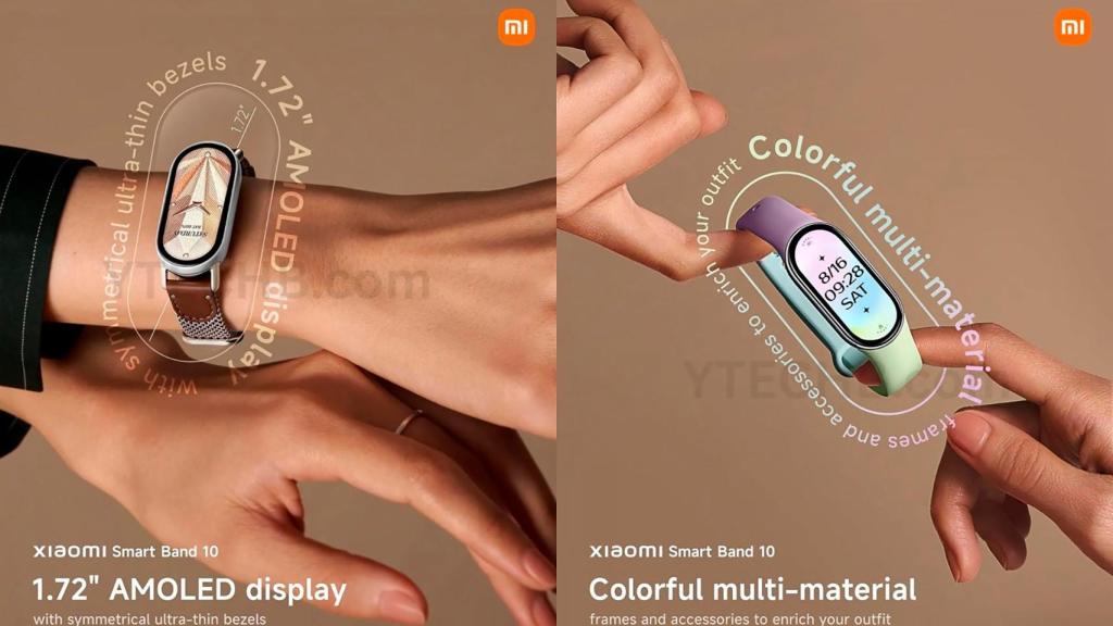 La Xiaomi Smart Band 10