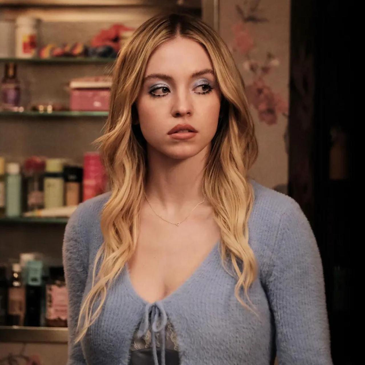 La actriz Sydney Sweeney en el papel de Cassie en 'Euphoria'.
