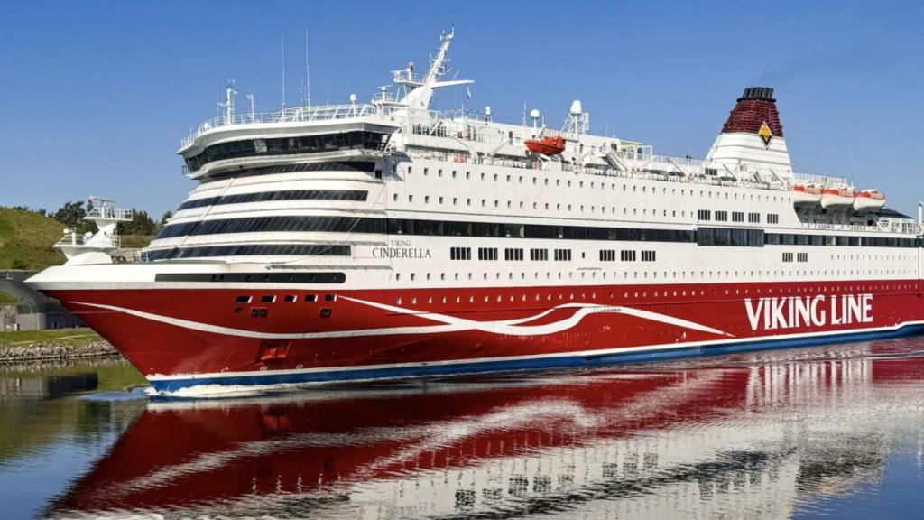 Uno de los actuales ferrys de Viking Line.