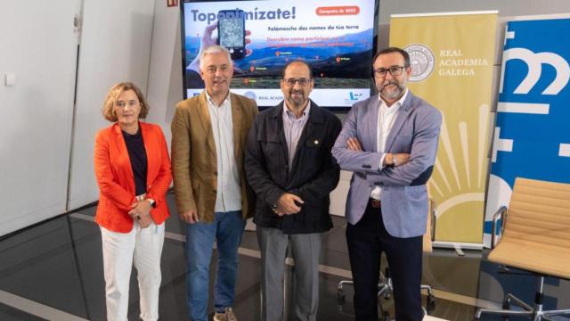 Xunta y RAG presentan la campaña 'Toponimízate'.