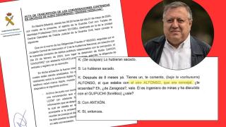 La conversación de Koldo y Santos Cerdán.