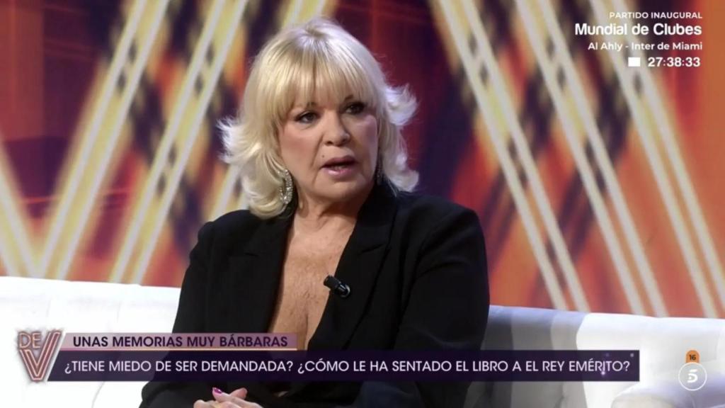 Bárbara Rey en 'De viernes'.