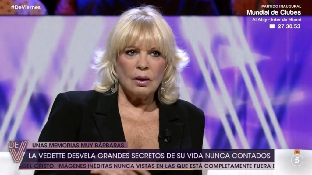 Bárbara Rey en 'De viernes'.