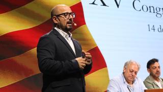 Alberto Izquierdo, durante el Congreso del PAR