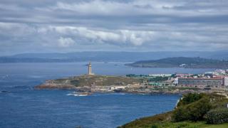 Vista panorámica de A Coruña