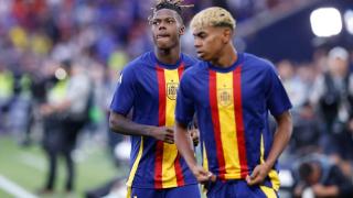Nico Williams y Lamine Yamal, con la Selección