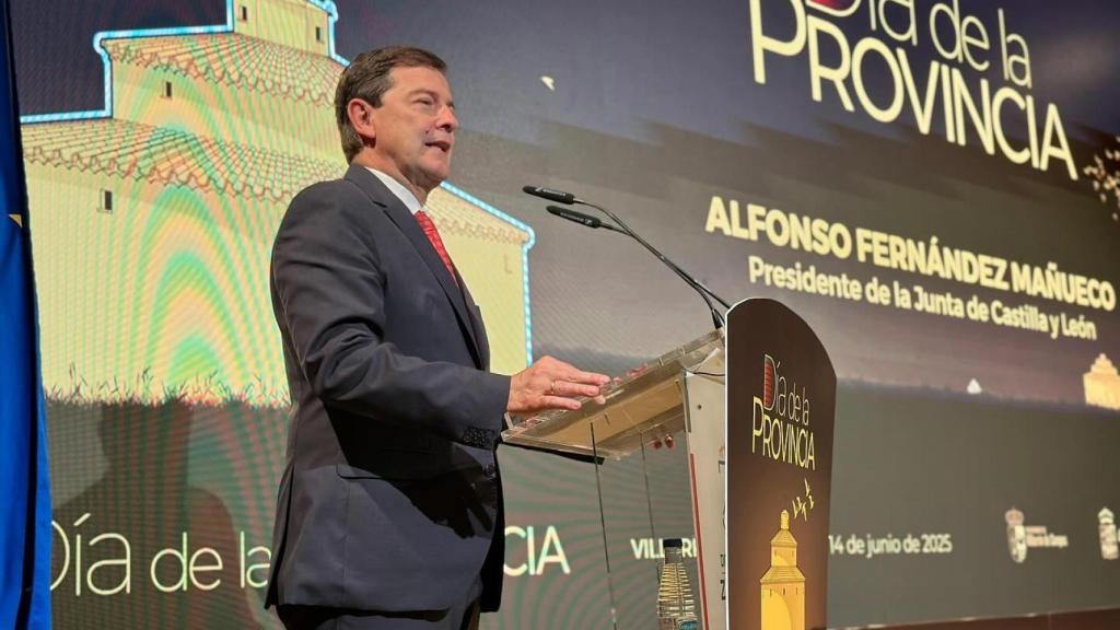 Alfonso Fernández Mañueco, presidente de la Junta de Castilla y León