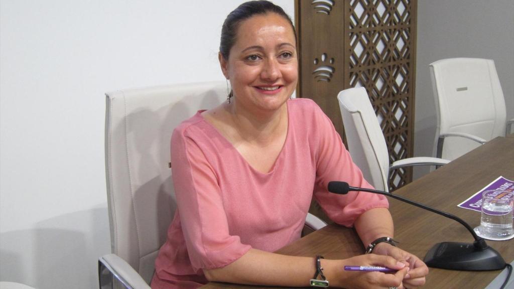 La exalcaldesa de Jerez de los Caballeros (Badajoz) Virginia Borrallo.