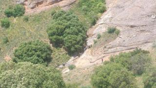 Rescate de una escaladora en Miraveche