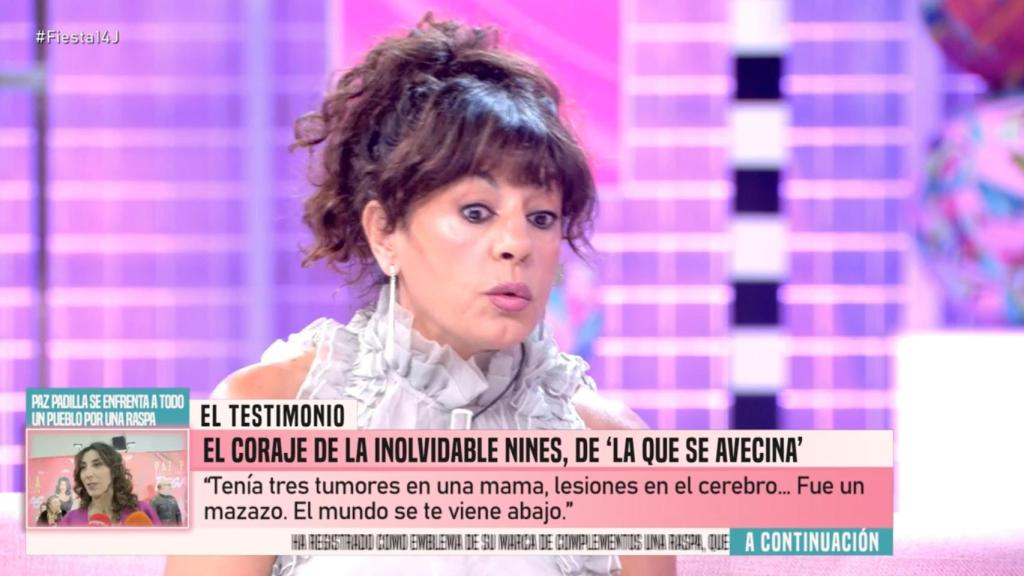 Cristina Medina en 'Fiesta'.