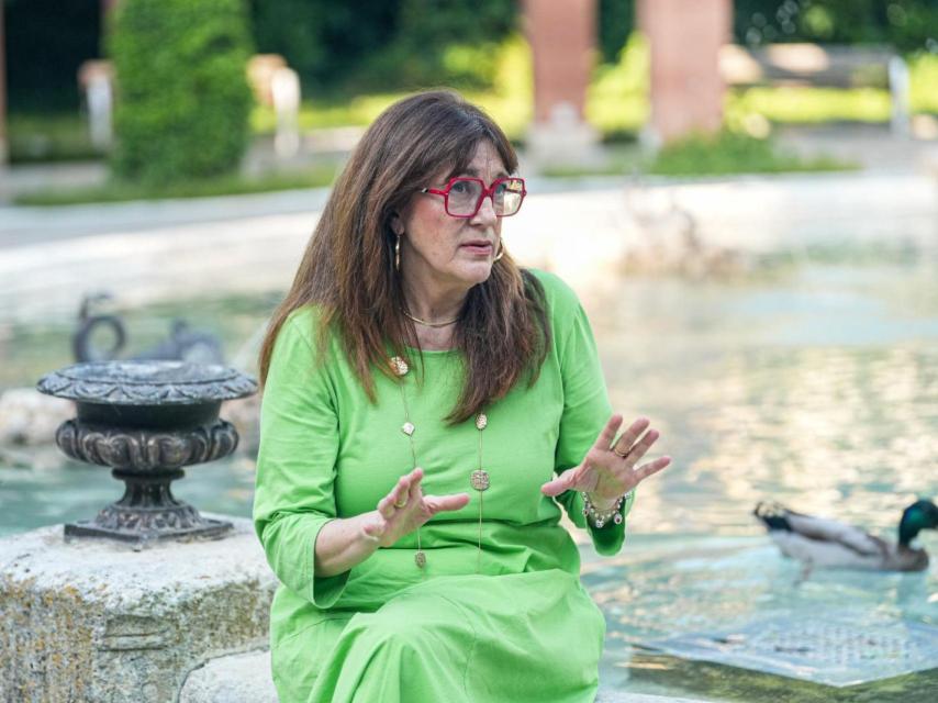 Soraya Rodríguez, durante la entrevista concedida a EL ESPAÑOL.