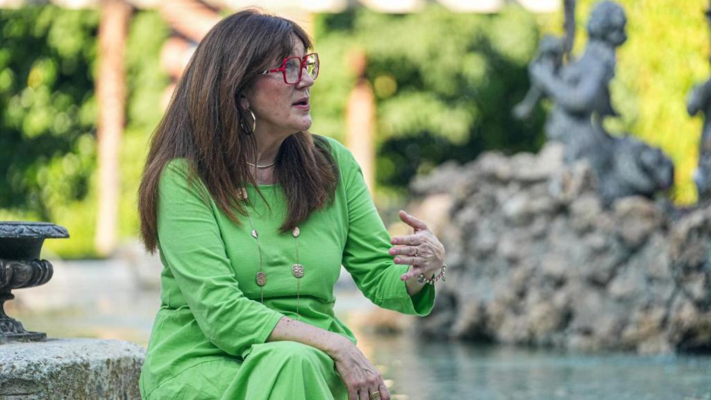 Soraya Rodríguez, durante la entrevista concedida a EL ESPAÑOL.