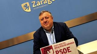 Alfonso Gómez Gámez, en el Ayuntamiento de Zaragoza.