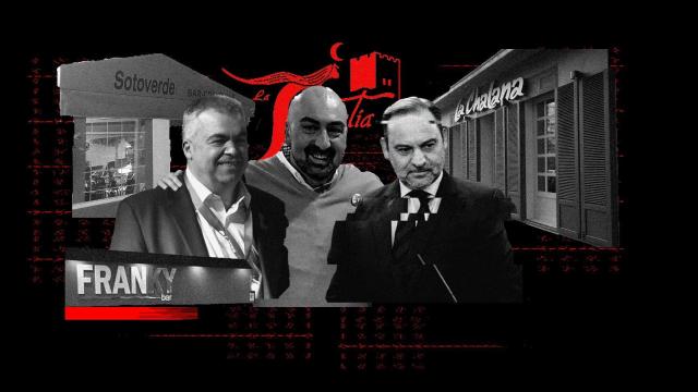 Santos Cerdán, Koldo García y José Luis Ábalos y los bares que frecuentaban.