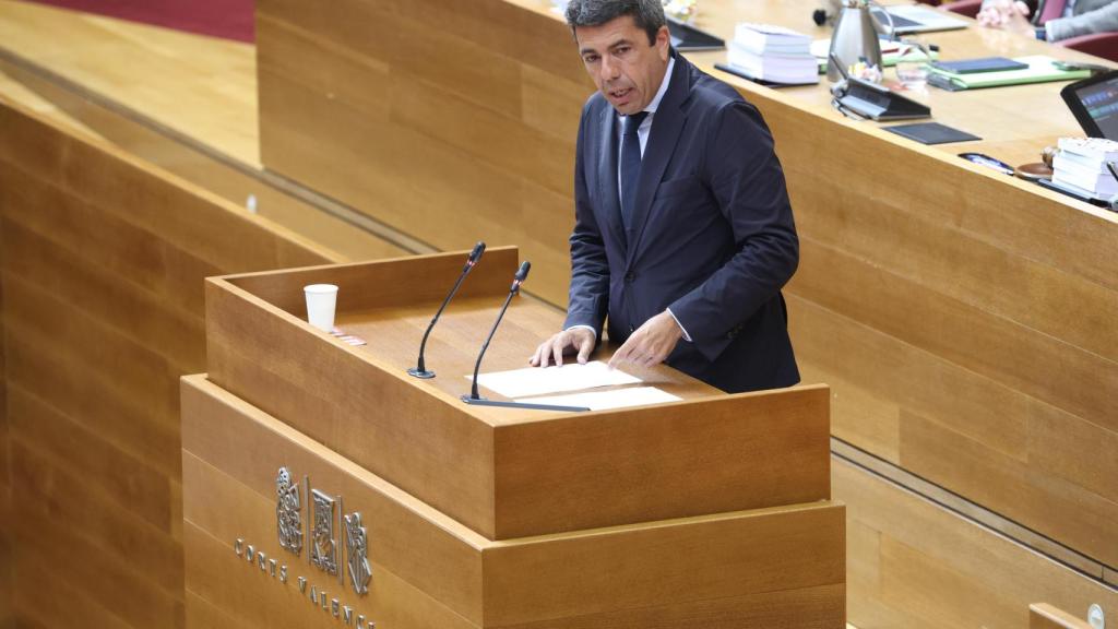 El presidente de la Generalitat Valenciana, Carlos Mazón.