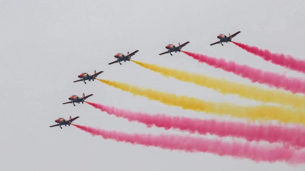 Último vuelo de la Patrulla Águila