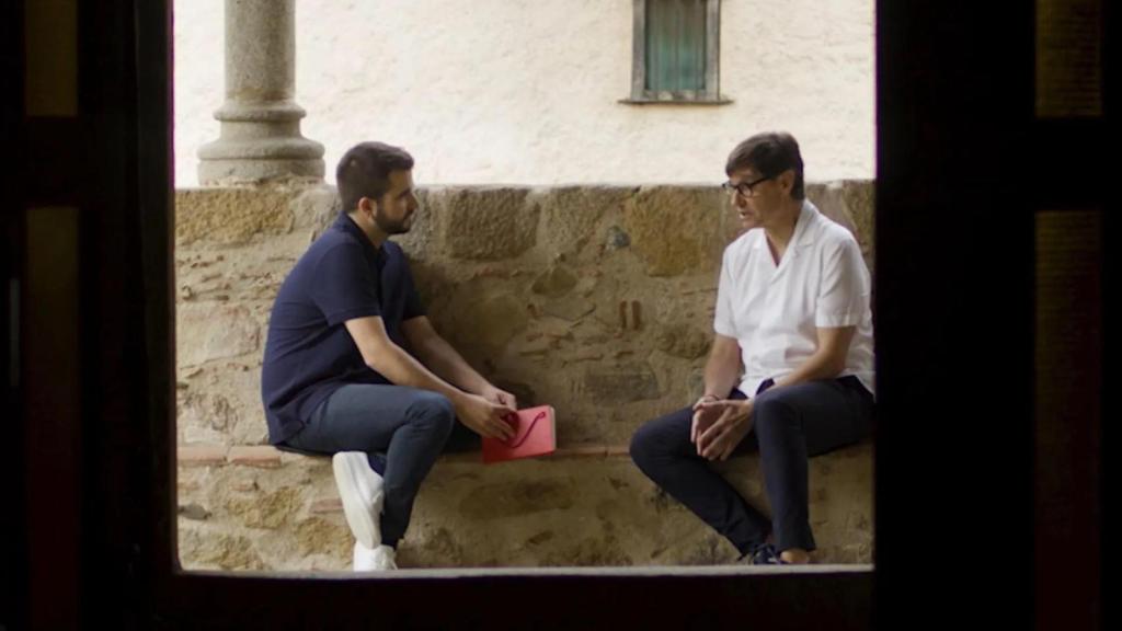 Ricard Ustrell y Salvador Illa en 'Col·lapse'.