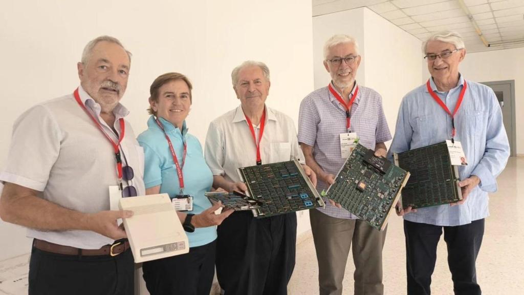 Pepe blanco, Blanca Hermana, Felipe Romera, Tomás Entrambasaguas y Luis Fernando Martínez