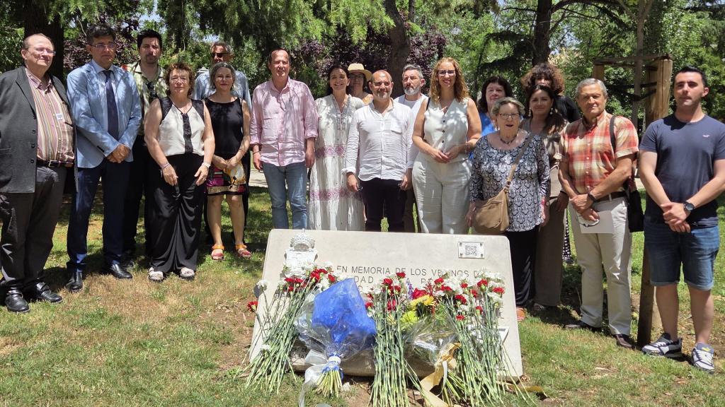 Bellido ha participado en el homenaje a los deportados celebrados en Guadalajara.