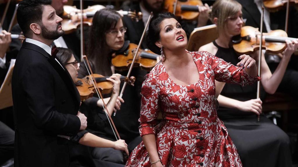La soprano Ana Netrebko