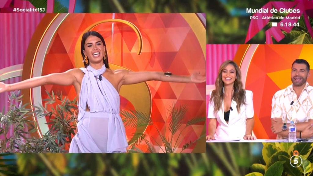 Sofìa Suescun, María Verdoy y Antonio Santana en 'Socialité'.