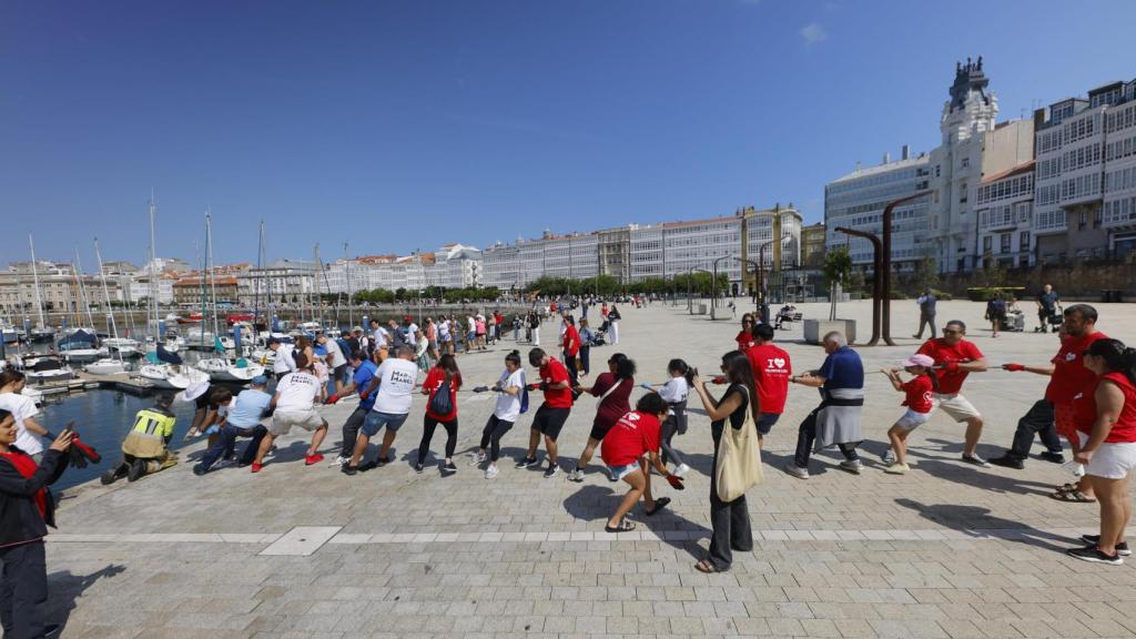 Mar de Mares recogen residuos del mar en A Coruña