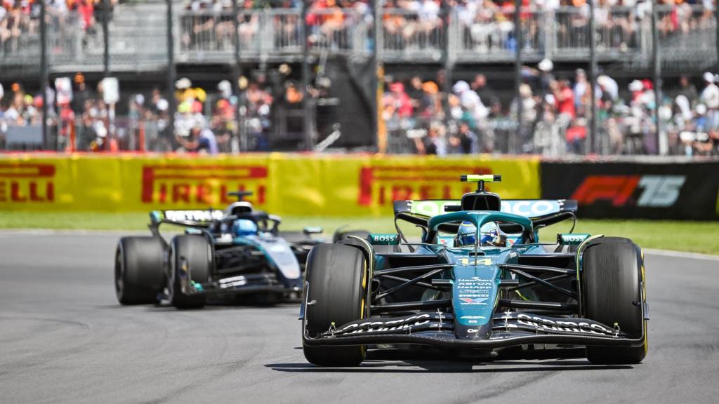 Fernando Alonso en el GP de Canadá.