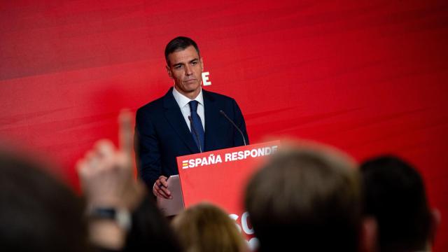 Pedro Sánchez el pasado jueves en Ferraz.