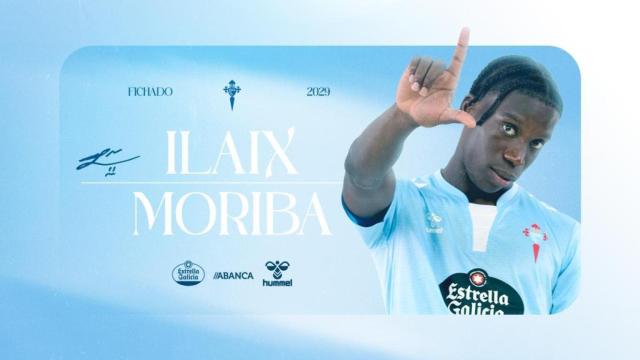 El celta cierra el fichaje de Illaix Moriba, que vestirá la celeste hasta 2029
