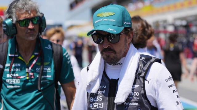 Fernando Alonso, antes de la carrera del GP de Canadá 2025