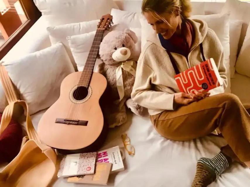 Judit Mascó en su salón.