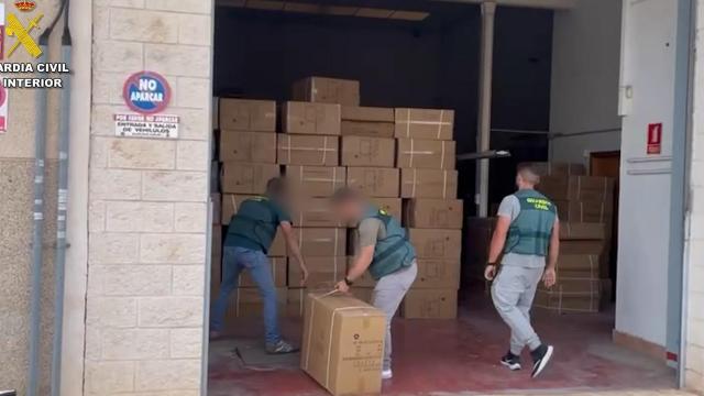 Productos intervenidos.