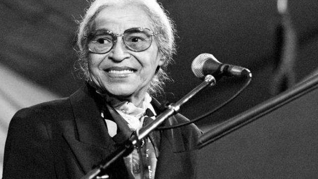 Rosa Parks.
