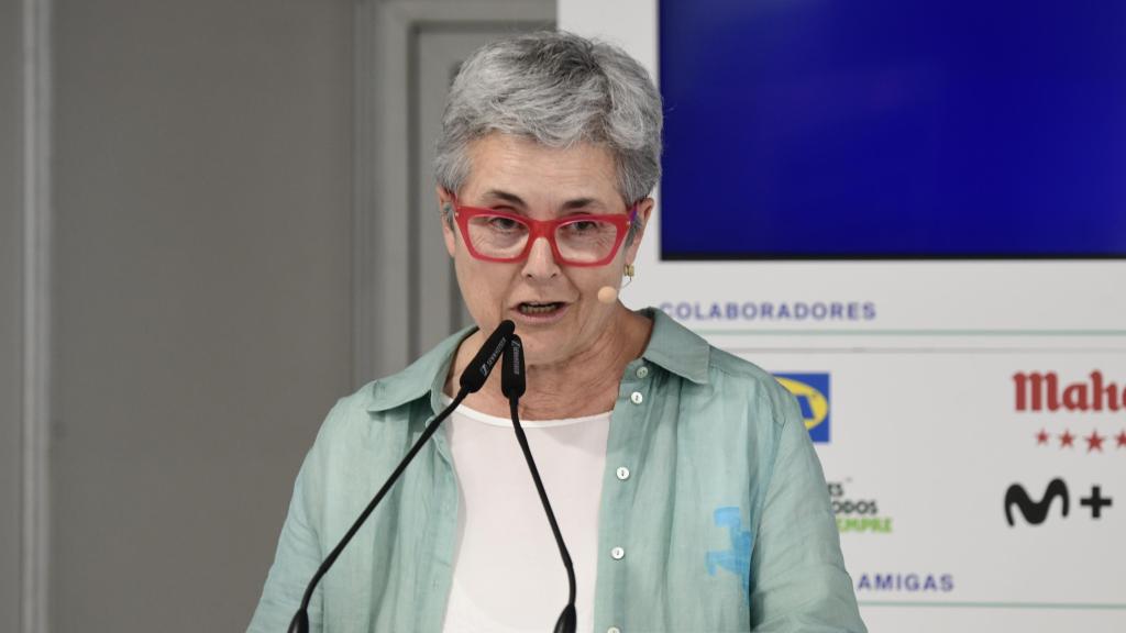 La directora de la Feria del Libro de Madrid, Eva Orúe, ofrece un balance de ventas y asistentes a la 84ª. edición. Foto: Víctor Lerena / EFE