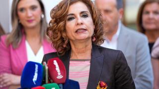 María Jesús Montero, este pasado fin de semana en Sevilla.