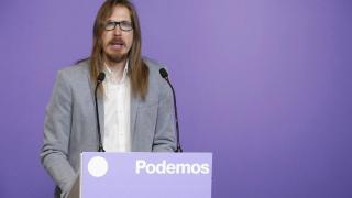 El portavoz de Podemos, Pablo Fernández.