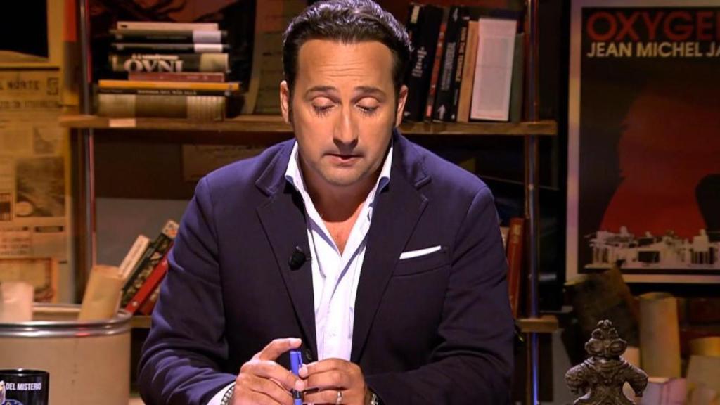 Iker Jiménez, en el cierre de 'Cuarto Milenio' de este domingo.