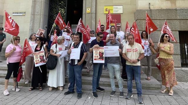 Jornada de paros en Albacete. Foto: CCOO.