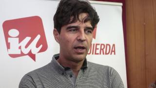 El coordinador general de IU Castilla y León, Juan Gascón, en una imagen de archivo