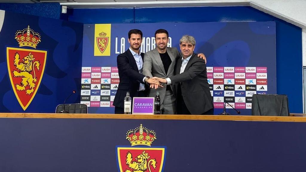 Fernando López, Gabi y Txema Indias.