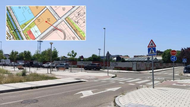 La zona de Viveros en la que se construirán las nuevas viviendas